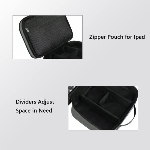 MATEIN Electronics Organizer Travel Case, Large Cable Storage Bag, Water Resistant Carrying Case with Handle, Tech Pouch for Ipad(Up to 12.9inch),...