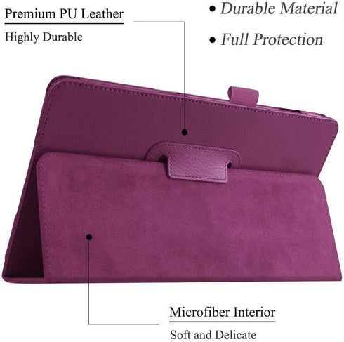 Case for Galaxy Tab A 10.1 (2016 NO S Pen Version), Premium PU Leather Folio Smart Stand Case Cover for Samsung Galaxy Tab A 10.1 Inch 2016 Tablet...