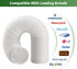 5.9 Inch Portable Air Conditioner Hose,Anti-Clockwise Thread Portable Ac Hose Length up to 59",Air Conditioner Hose Compatible with Haier, LG, Del...