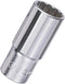 Genius Tools 3/8" Dr. 9/16" Deep Hand Socket (12-Point) - 376318...