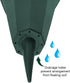 FloraCraft Affinity Plastic Cemetery Vase with Permanent Spike 4.4 inch x 12.75 inch Green...