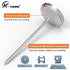 KT THERMO Meat Thermometer for Cooking - NSF certificated Instant Read Cooking Temperature Thermometer Oven Safe, Waterproof 2.5" dial, 5" Long Pr...