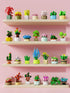 Mini Succulents Surprise Box Toys DIY Simulation Mini Particle Flower Botanical Collection Construction Building Blocks Toy Sets Random Gifts for ...