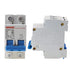 2 Pole 400V Low-Voltage Miniature Circuit Breaker 6A Din Rail Mount DZ47-63 C6...
