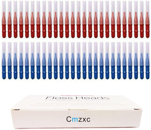 Cmzxc Interdental Brush,Toothpick Tooth Flossing Head Oral Dental Hygiene Brush, Tooth Cleaning Tool(50 Count)...