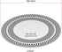 Turntable Strobe Disc, Profesional LP Turntables Record Disc Calibration Disc Stroboscope Disc Tests 33/45/78RPM...