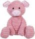 Apricot Lamb Plush Toys Corduroy Pig Stuffed Animal Soft Cuddly Perfect for Child (Corduroy Pig?8.5 Inches)...