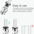 Pneumatic Push to Connect Tube Fitting, Male Straight 10mm Tube OD x 3/8”NPT Thread Air Line Fittings PC10-N3 (Pack of 10)...