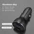 for Huawei Supercharge Car Charger, 9V/2A Car Charger Adapter Quick Fast Charger with USB Type C Super Charging Cable Car Charger for Huawei P40 P...