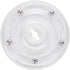 TamBee 4PCS 3Inch Acrylic Lazy Susan Turntable Organizer Revolving Display Base White Acrylic for Spice Rack Table Cake Kitchen Pantry Decorating...