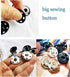 JOSDIOX Large Snaps for Sewing Big Sew on Snap Large Buttons 12 Sets Big Metal Snap Fastener Buttons Press Button for Sewing Clothing Silvery and ...