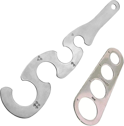 Spaghetti Pasta Measure Stainless Steel Spaghetti Measurer Tool 4 Serving Portion Control Pasta Cooking Tool Kitchen Gadgets 2 Pcs Different struc...