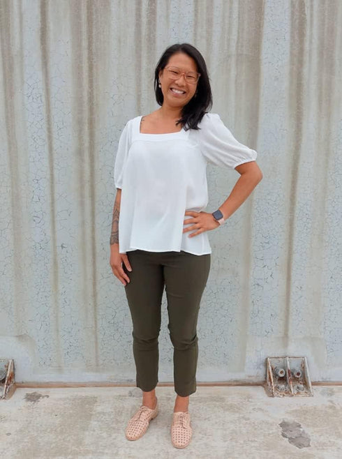 Style Arc Sewing Pattern - Clementine Woven Top and Dress (Sizes 10-22)...