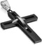 OIDEA Stainless Steel High Polish Hollow Openwork Cross Pendant Necklace for Men Women Teens, Hypoallergenic, Silver, Gold, Black, Blue...