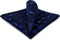SHLAX&WING Navy Paisley Mens Pocket Square Silk Hanky Business Dark Blue...