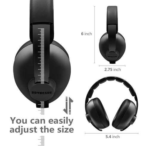 Baby Headphones Noise Cancelling Headphones for Babies for 3 Months to 3 Years (Black)...