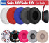 Beats Solo 3 Wireless Ear Pads Replacement, BUTIAO Protein Leather Memory Foam Headphone Earpads Ear Cushion Pad for Beats by Dre Solo 3 Wireless ...