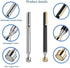 2 Pieces Magnetic Telescoping Pick-Up Tool with Pocket Clip 3 Lb Extendable Magnetic Grabber Reacher Tools 25 Inch Flexible Magnet Retrieval Stick...