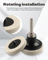 Rocaris 20 Pcs 2 Inch Compressed Wool Fabric Disc Polishing Buffing Pads Wheels Disc Pad Holder with 1/4" Shank Perfect for Cleaning Polishing San...