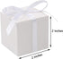 COTOPHER 60pcs Small Gift Boxes, Favor Boxes 2x2x2 inches Paper Gift Boxes with Ribbons Candy Box for Wedding Favors Baby Shower Bridal Shower Bir...