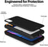 GOOSPERY Magnetic Secure Bumper Compatible with iPhone Xs/X, Card Holder Wallet Case, Easy Magnet Auto Closure Dual Layer Protection Sleek iPhone ...