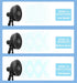 RUN HELIX Stroller Fan Portable Fan with Flexible Tripod Battery Operated Handheld Fan Mini Personal Fan with 3 Speeds USB Rechargeable Baby Fan f...