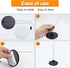 Tumbler Lid Organizer,Cup Lid Organizers Inside Cabinet,2PC Detachable Stacking Lid Holder,Space-Saving Design Lid Rack for Kitchen Cabinet and Co...