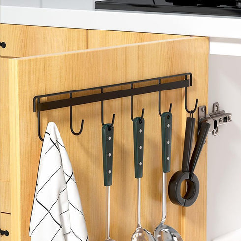 2 Pieces Kitchen Utensil Hooks,Adhesive Kitchen Utensils Hanging Rack,Wall Mount Kitchen Utensil Holder for Tools/Towel/Knife...