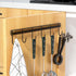 2 Pieces Kitchen Utensil Hooks,Adhesive Kitchen Utensils Hanging Rack,Wall Mount Kitchen Utensil Holder for Tools/Towel/Knife...