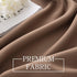 MIULEE Blackout Valance Mocha Rod Pocket Thermal Insulated Window Treatment Tiers Solid Short Curtain for Small Window Bedroom 52 x 18 Inches 1 Pa...