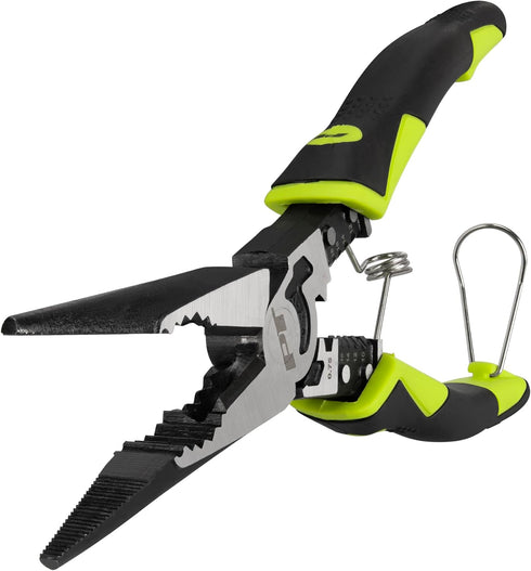 Performance Tool W86507 8-1/2" Multifunction Long Nose Pliers...