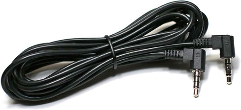 EDO Tech 10 feet Long 3.5mm AV Cable Compatible for Philips Wonnie Dual Screen Portable DVD Player Screen-to-Screen...