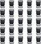 3/4 Inch, 25 Pack Black Plastic Side Release Buckle for Paracord Bracelets (3/4")...