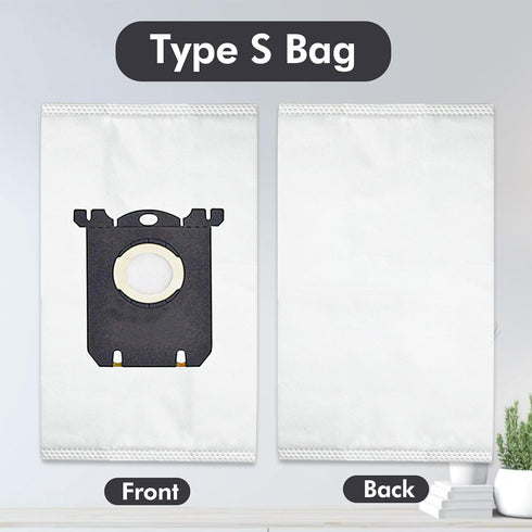 Replacement S Bag Compatible for Electrolux S-Bag Classic Vacuum EL200F EL8500 EL202G EL6985 EL6988 EL6989 EL4100...