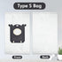Replacement S Bag Compatible for Electrolux S-Bag Classic Vacuum EL200F EL8500 EL202G EL6985 EL6988 EL6989 EL4100...