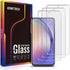 [3-Pack Screen Protector for Samsung Galaxy A54 5G Tempered Glass, Bubble Free, Easy to Install, 9H Hardness...