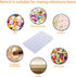 FOME Diamond Embroidery Box, 2 Pack Clear Diamond Painting Storage Box Containers Each with 28 Mini Compartments Grids Mosaic Kits Accessories Sto...