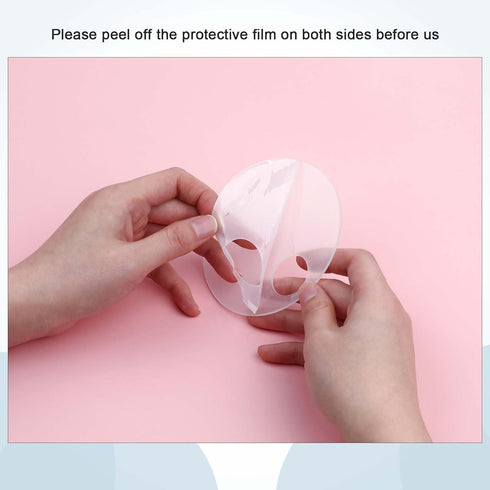 2PCS Makeup Mixing Palette with 2PCS Metal Spatula, Mixing Pigment Palette, Round White Clear Foundation Palette for Make up Eyeshadow Liquid Foun...