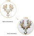Maydear Stamped Embroidery Kit for Beginners with Pattern, Cross Stitch kit, Embroidery Starter Kit Including Embroidery Hoop, Color Threads and E...