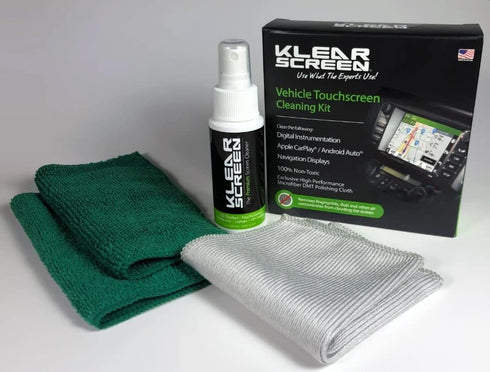Premium Navigation Screen Cleaner 2oz Spray Bottle Great for Large Nav Screens in Cars 2 Bonus Cloths Included Made in The USA......