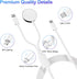 Apple Watch Charger?Upgraded USB C Charger for iWatch, 2 in 1 iPhone and iWatch Magnetic Fast Charging Cable 6FT, Compatible with iWatch Series 8/...