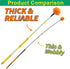 Extension Pole, 3 Feet to 4 Feet Multi-Purpose Spliced Extension Rod Spider Brush and Pole Outdoor Spray Paint Roller Cleaning Extension Pole and ...