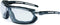 UVEX by Honeywell S4040 Tirade Sealed Safety Eyewear with Black Frame, Clear Lens and Uvextra Anti-Fog Coating, Standard...