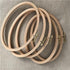 WRMHOM 8.5 X 5.2 Inch Wooden Oval Embroidery Hoops Cross Stitchey Framing Hoop Hand Oval Hoops Needlework Sewing Art Tool Craft Supply (5)...