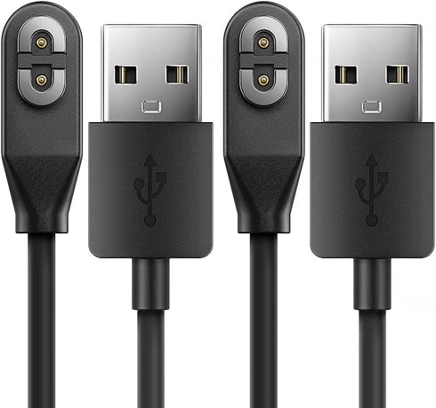 TUSITA Magnetic Charger Compatible with AfterShokz Aeropex, SHOKZ OPENCOMM, OPENRUN PRO, OPENRUN PRO Mini, OPENRUN, OPENRUN Mini - 1M,2-Pack...