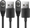 TUSITA Magnetic Charger Compatible with AfterShokz Aeropex, SHOKZ OPENCOMM, OPENRUN PRO, OPENRUN PRO Mini, OPENRUN, OPENRUN Mini - 1M,2-Pack...