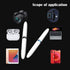 2-Pack AirPod Cleaner Kit-4-in-1 Multi-Function Cleaning Set with Flocking Sponge, Soft Brush, and Metal Pen Tip for AirPods, Phones, Keyboards, C...