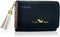 Wallet for Women, Cute Tri-Fold Women's Wallets 7 Card Slots, Pu Leather Womens Card Wallet with Tassel, 1 Visible ID Window, 1 Bill Compartment, ...