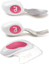 doddl Toddler Utensils, Ergonomic Fork Spoon and Knife Set for Self Feeding, Stainless Steel Silverware for 1-3 Year Olds, BPA Free, Dishwasher Sa...