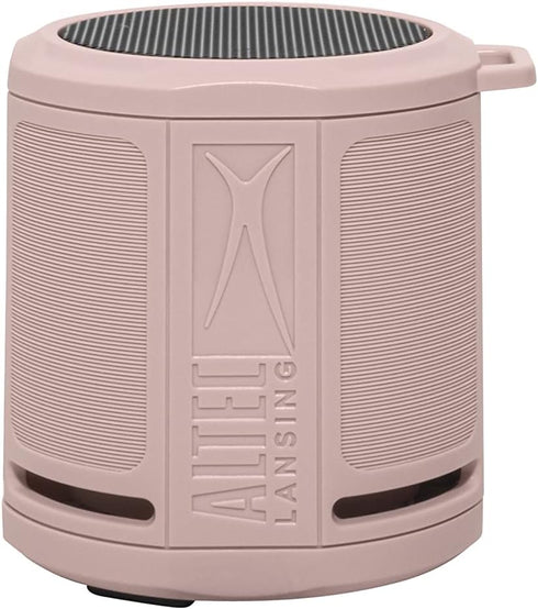 Altec Lansing HydraMicro - Waterproof Bluetooth Speaker, Lightweight & Portable Speaker for Travel & Outdoor Use, Petal Pink...